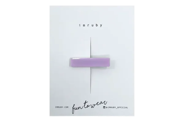 Haarclip staafje FAYE - lila