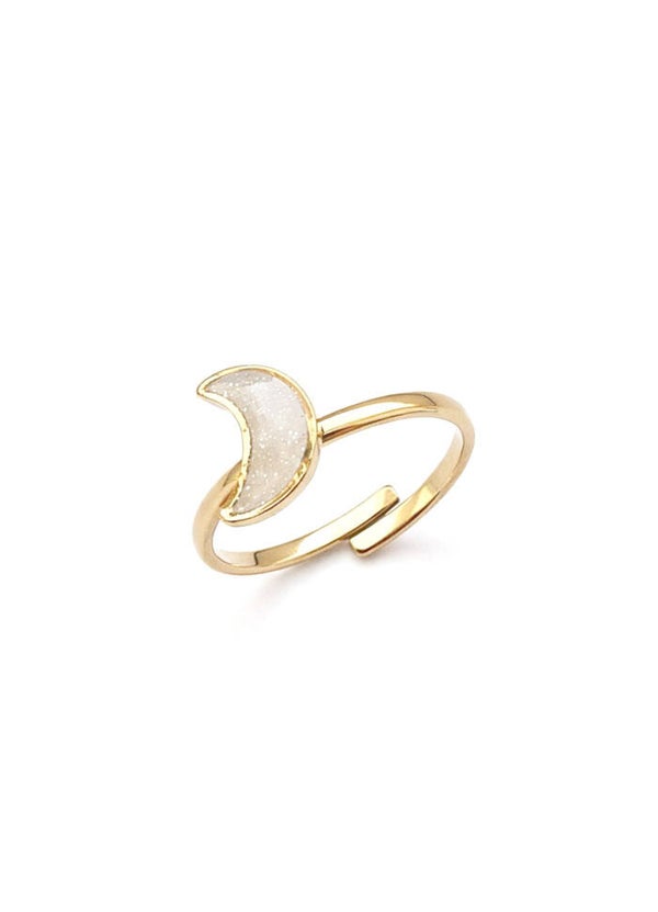 Spin ring - shiny moon