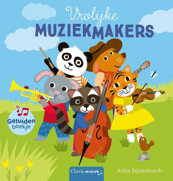 Geluidenboek - vrolijke muziekmakers
