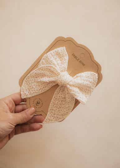 Fable bow clip - stipjes