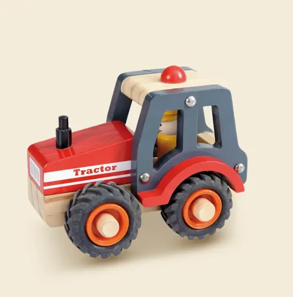 Houten tractor