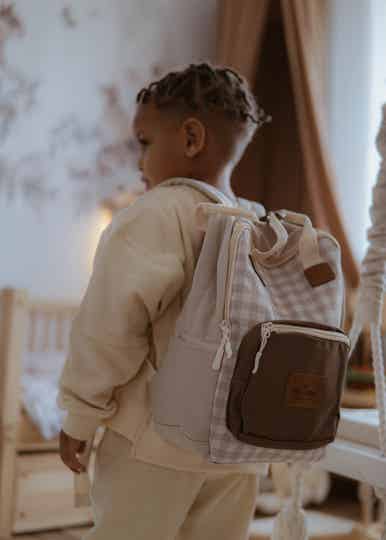 Rugzak - vierkantjes