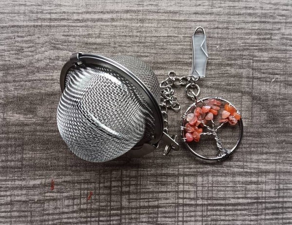 Zenacious Red Agate Tea Infuser