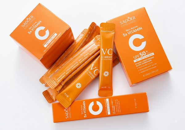 Kit soins visage vitamine C 4 en 1