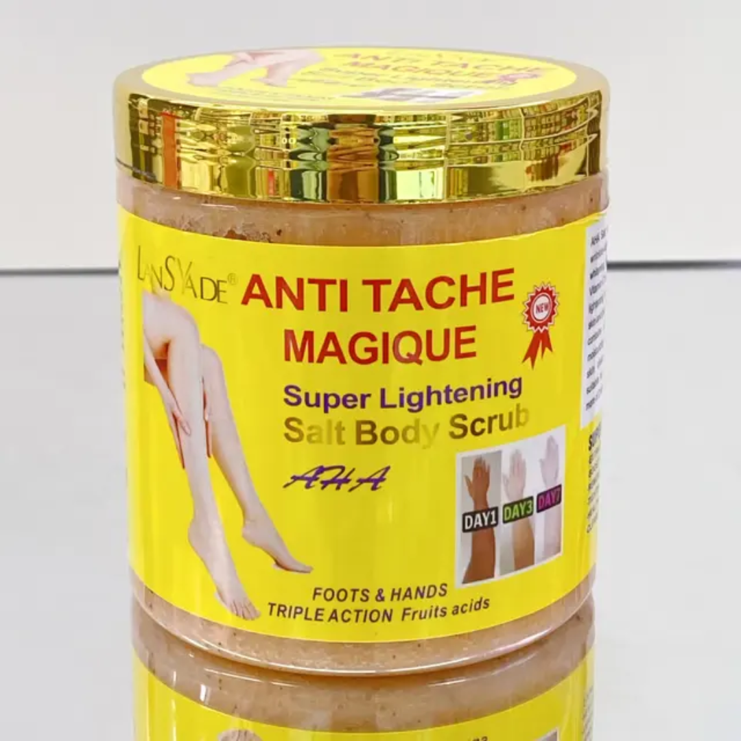 Gommage Anti-tache Magique Super Éclaircissant, Triple Action Acide de fruits.