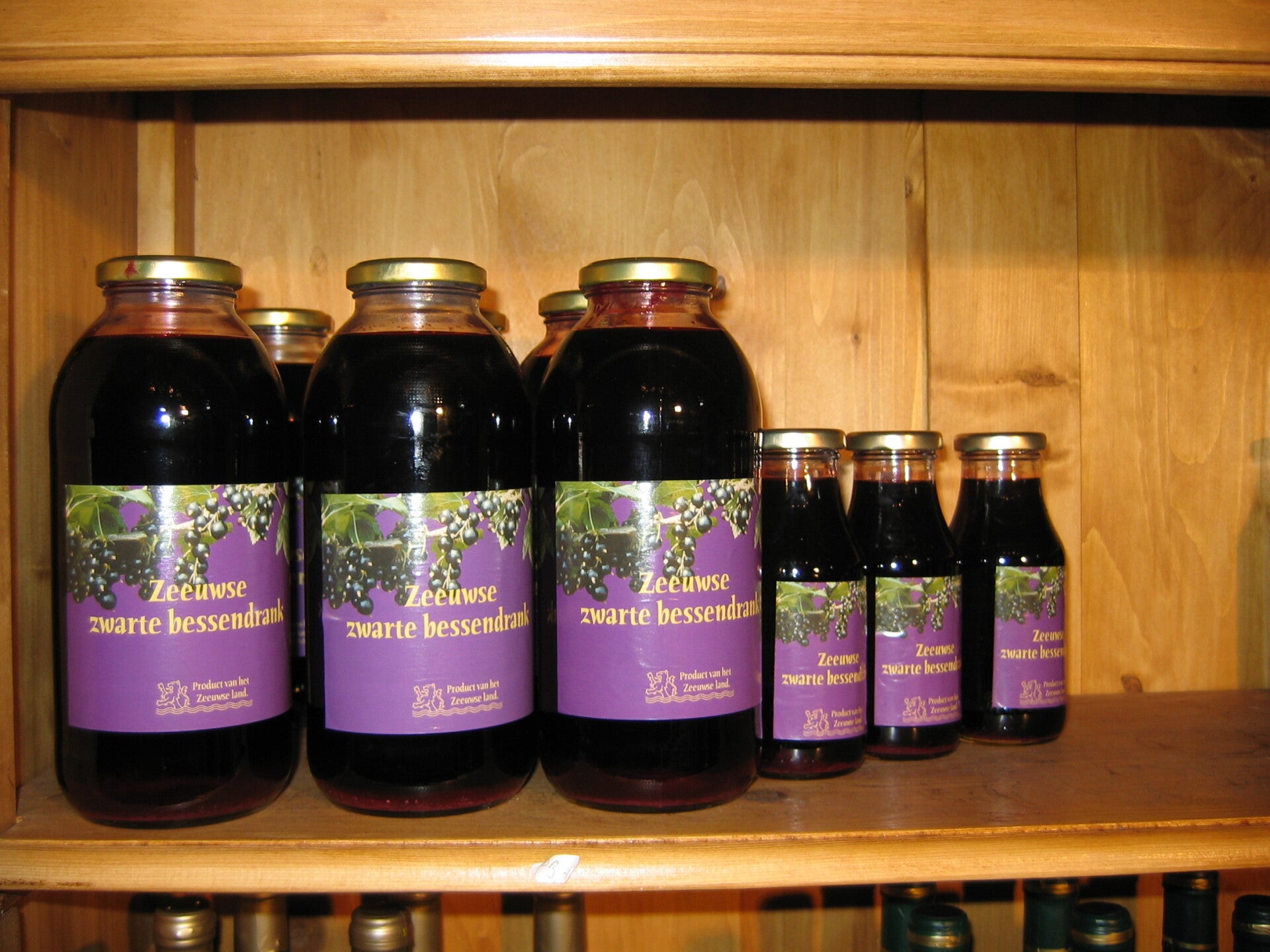 zwarte bessen drank
