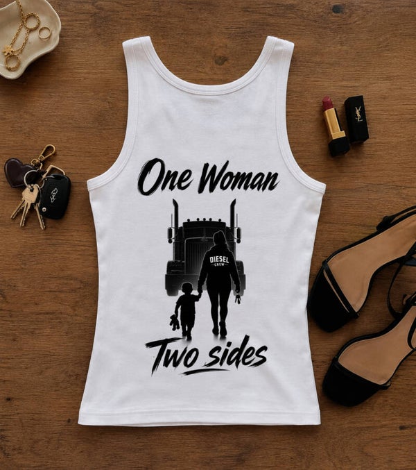 One Woman Two Sides Débardeur