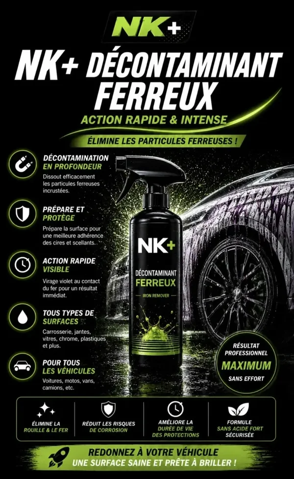 Décontaminant Ferreux