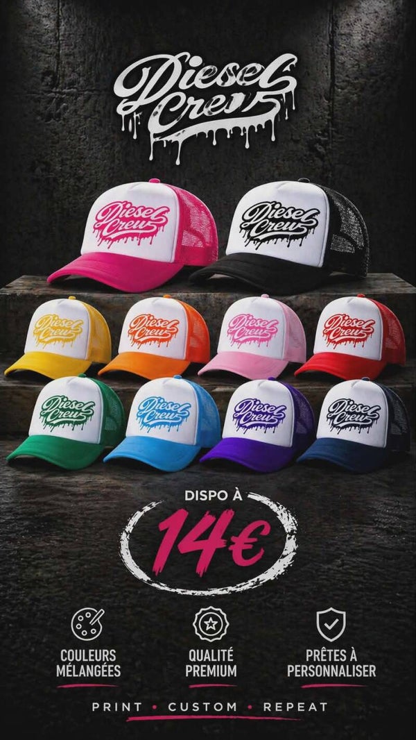 La Casquette Officielle et Logo Coulant