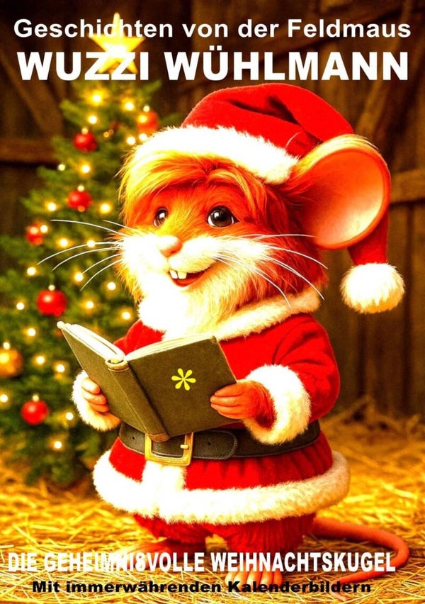 Kinderbuch Wuzzi Wühlmann "DIE GEHEIMNISVOLLE WEIHNACHTSKUGEL"