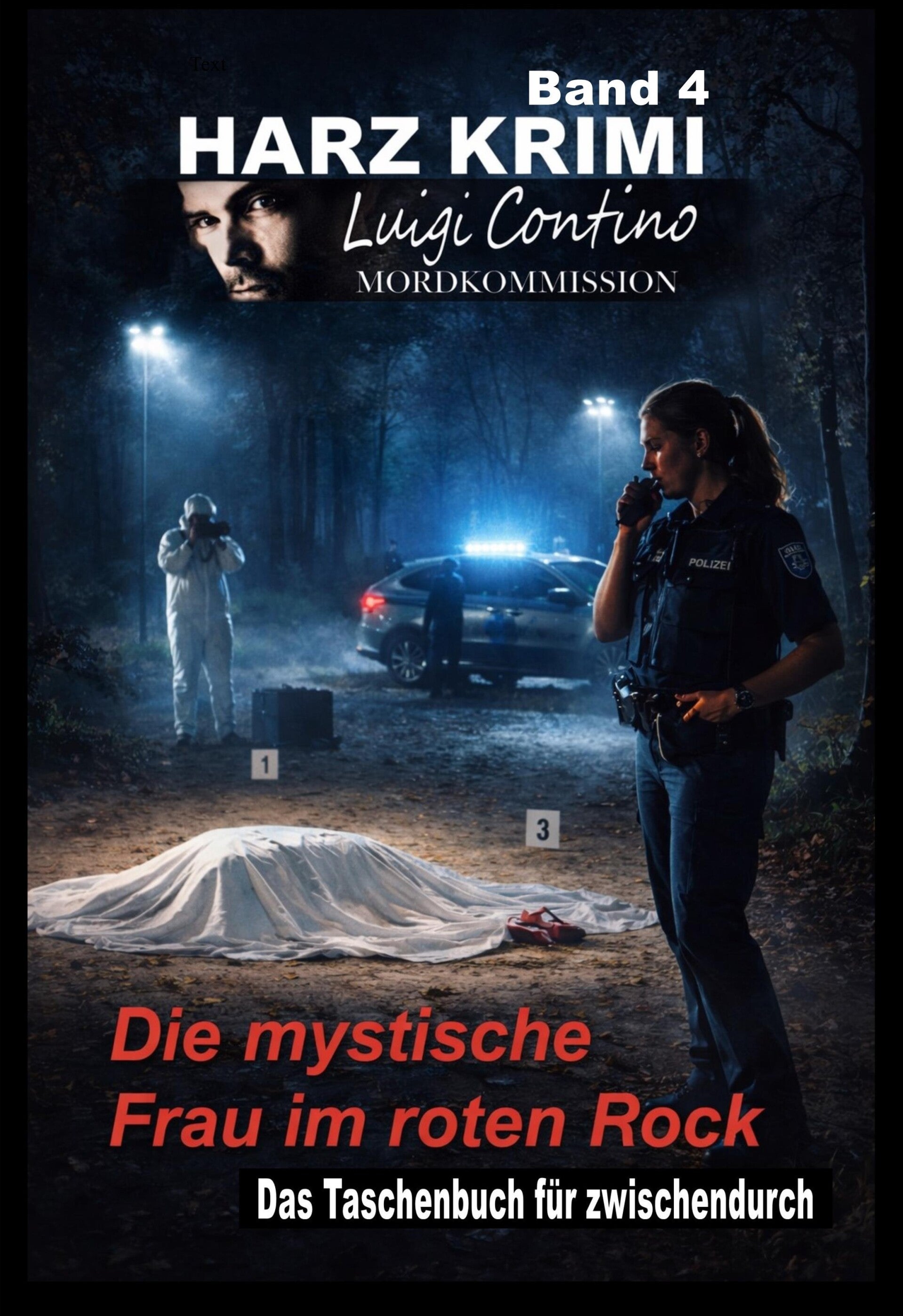 Harz Krimi Band 4 "DIE MYSTISCHE FRAU IM ROTEN ROCK"