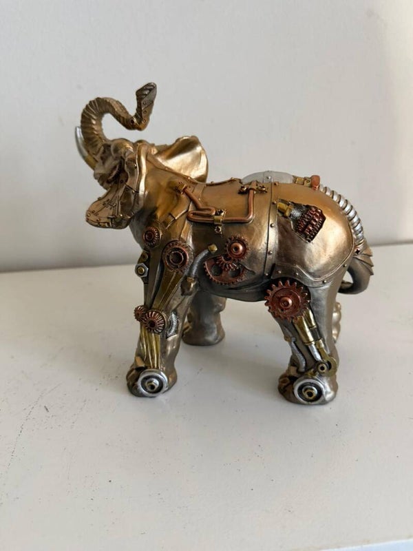 Olifant (Steampunk) 21cm hoog