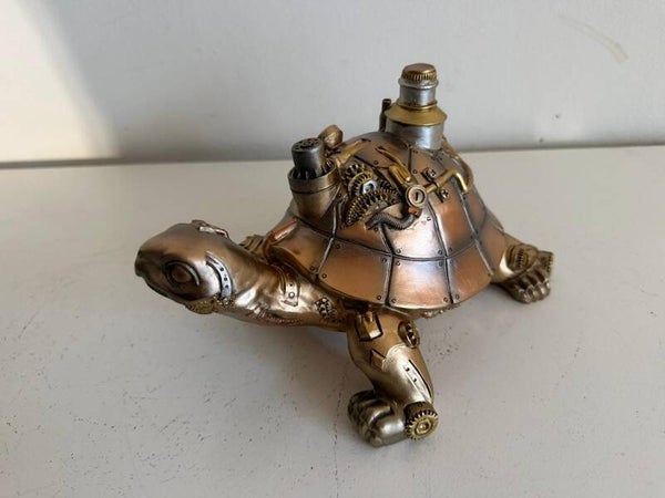 Schilpad (Steampunk) 25cm lang