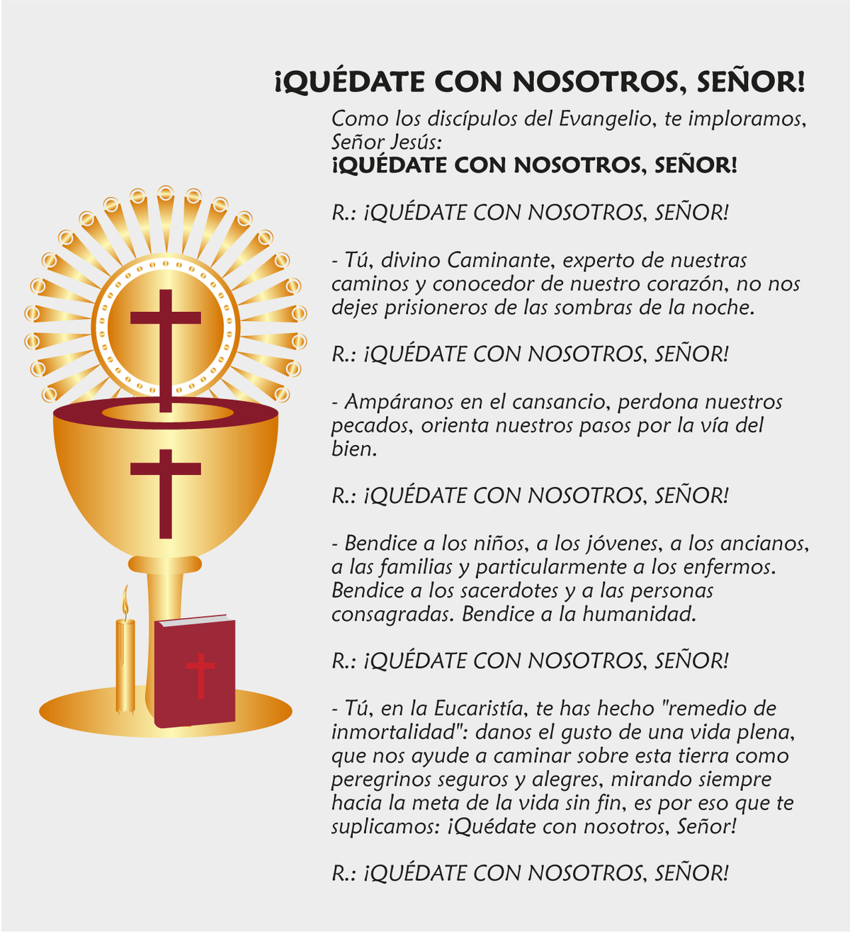 Hora Santa por la Vocación de los Niños / Hora Santa | teocomparte.net
