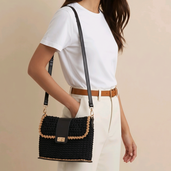 Sac à main _Noir impérial_ Idéale pour sortie et soirée