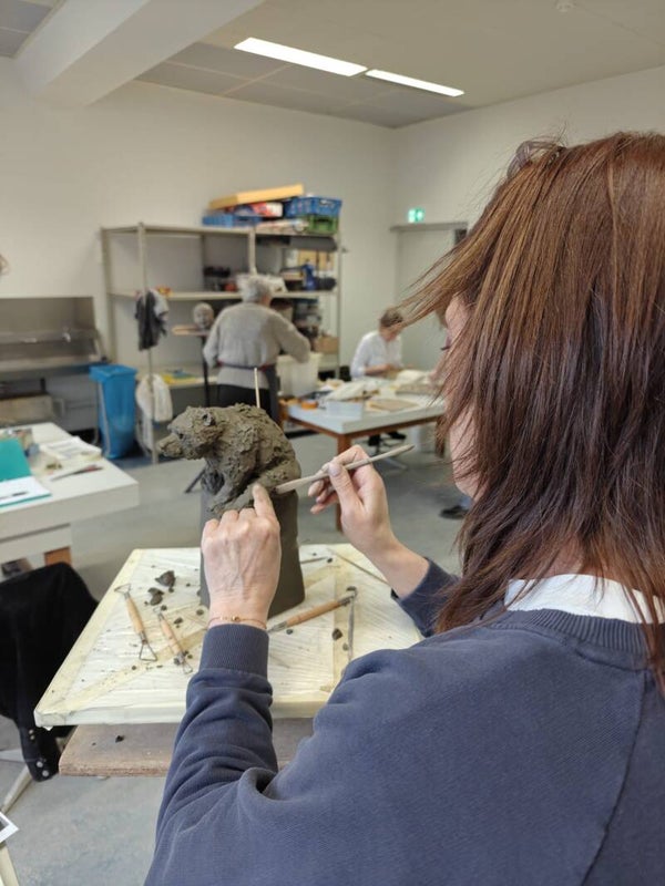 Tilburg – Cursus beeldende vormgeving - 1e les op 21 september