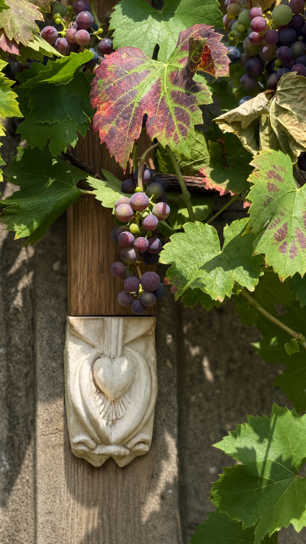 Sierornament met hart – ontwerp van Elly Veelenturf