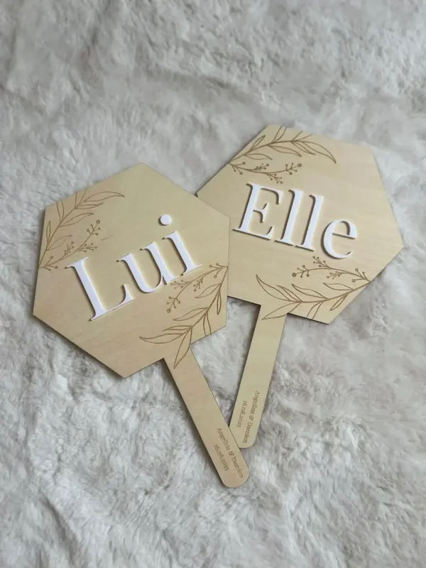 Pancarte elle & lui
