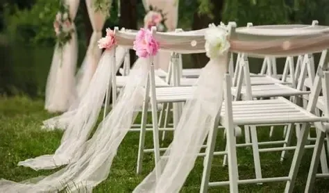 Voilage chaises