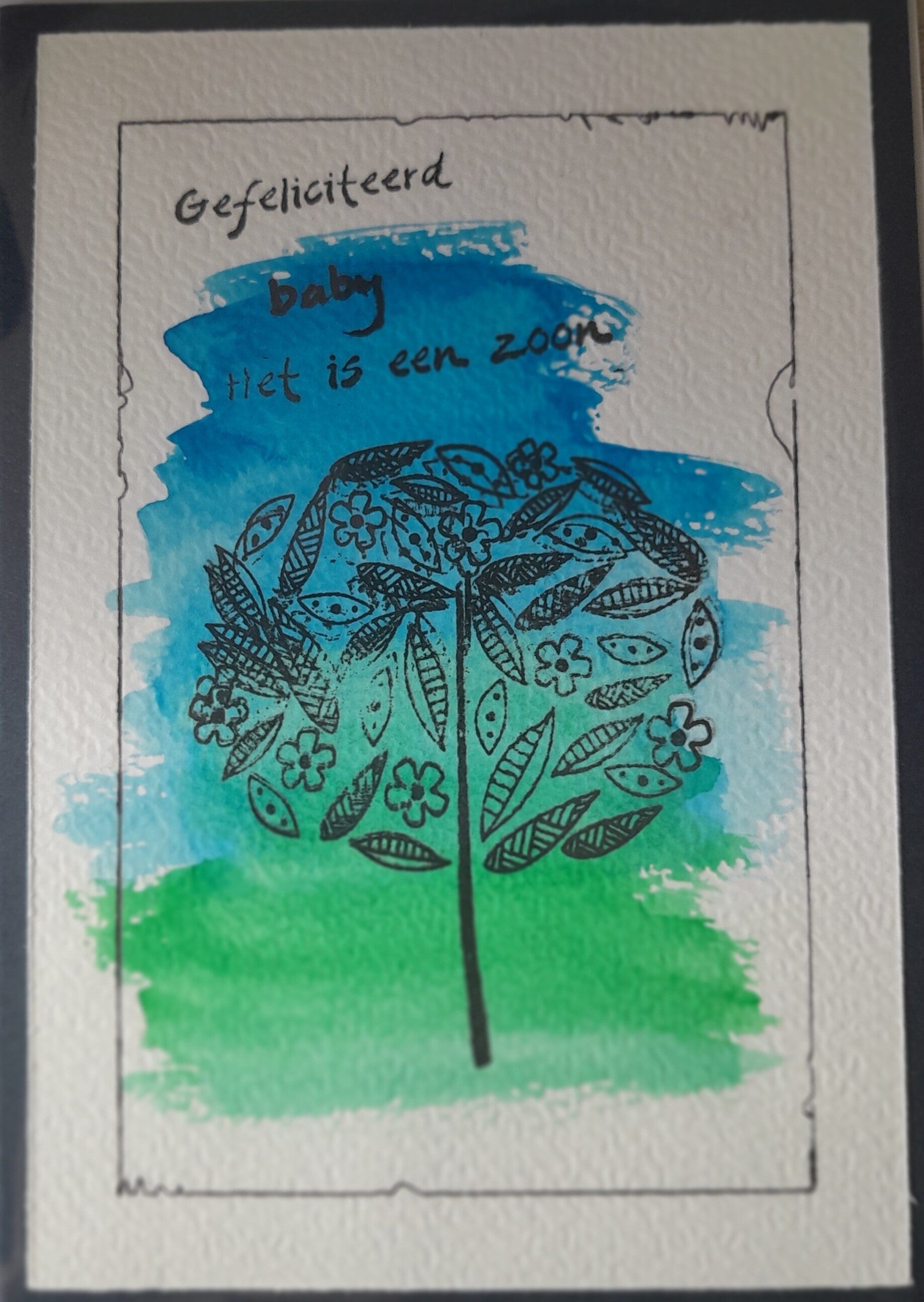 Geboorten kaarten Jongen