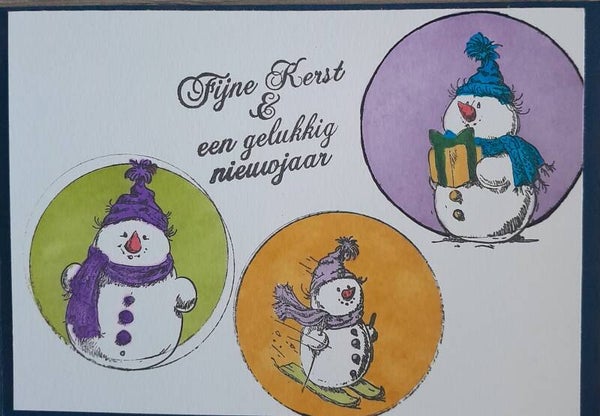 Kerstkaarten handgemaakt