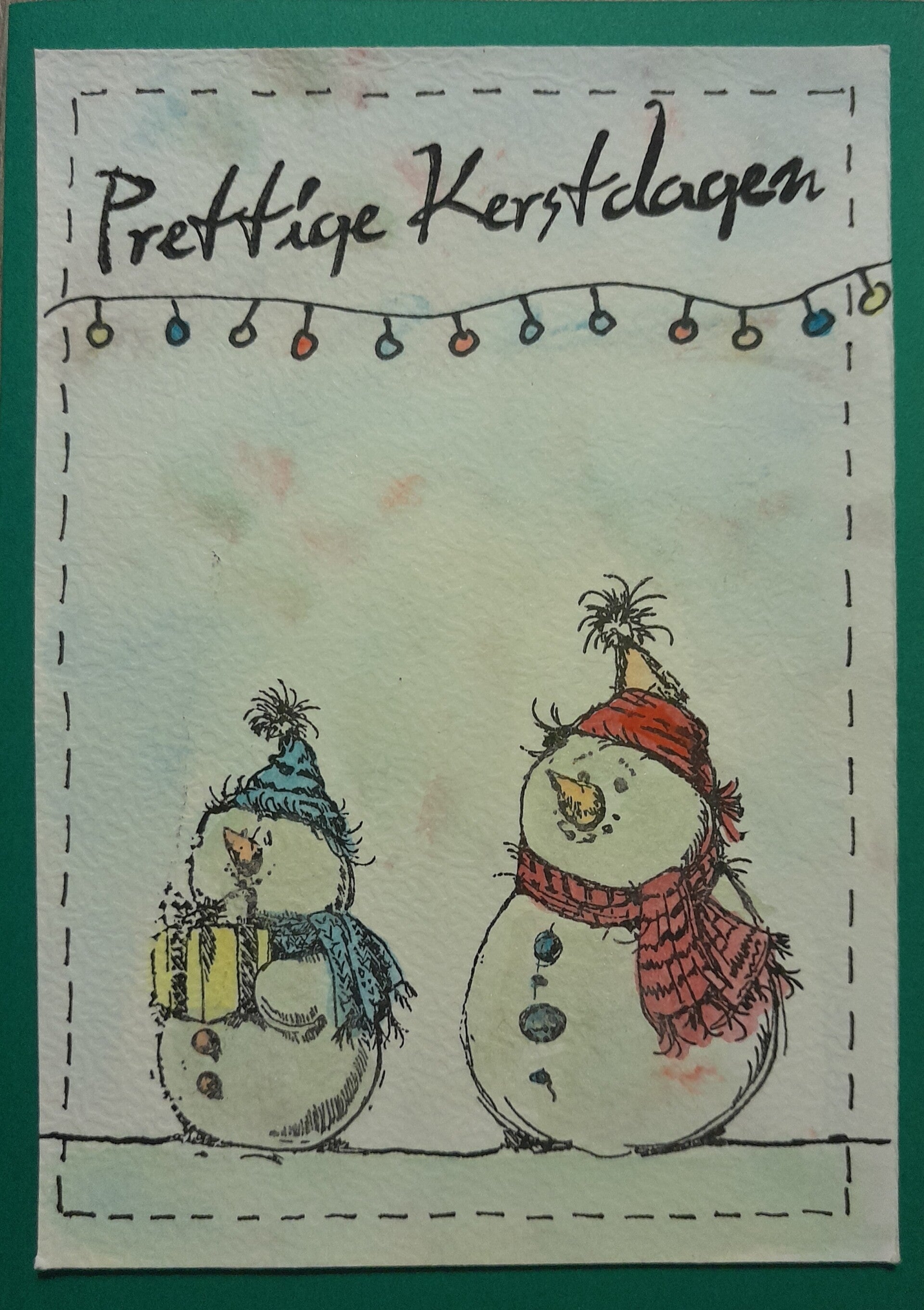 Handgemaakte Kerstkaarten
