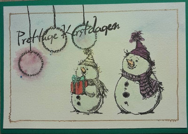 Handgemaakte Kerstkaarten