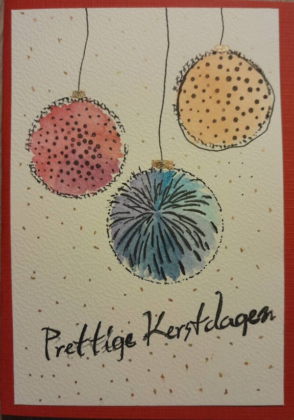 Handgemaakte Kerstkaarten