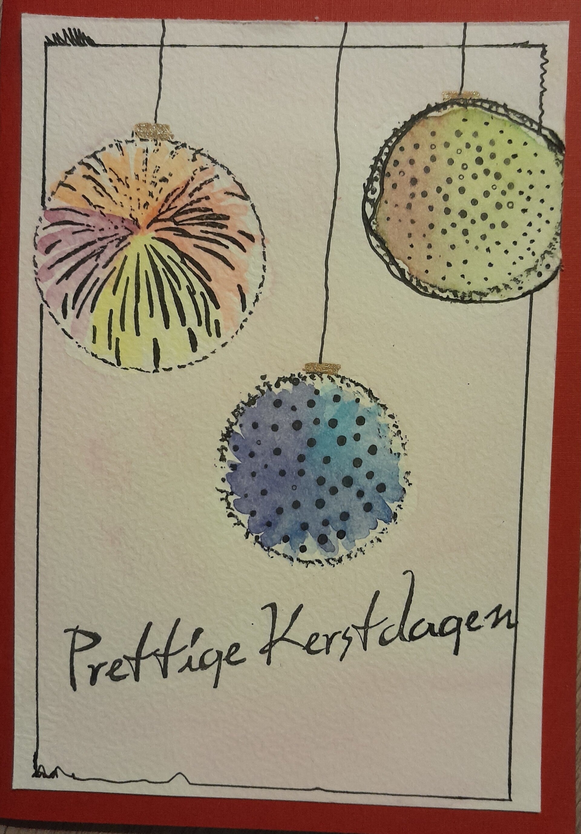 Handgemaakte Kerstkaarten