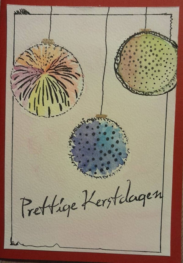 Handgemaakte Kerstkaarten