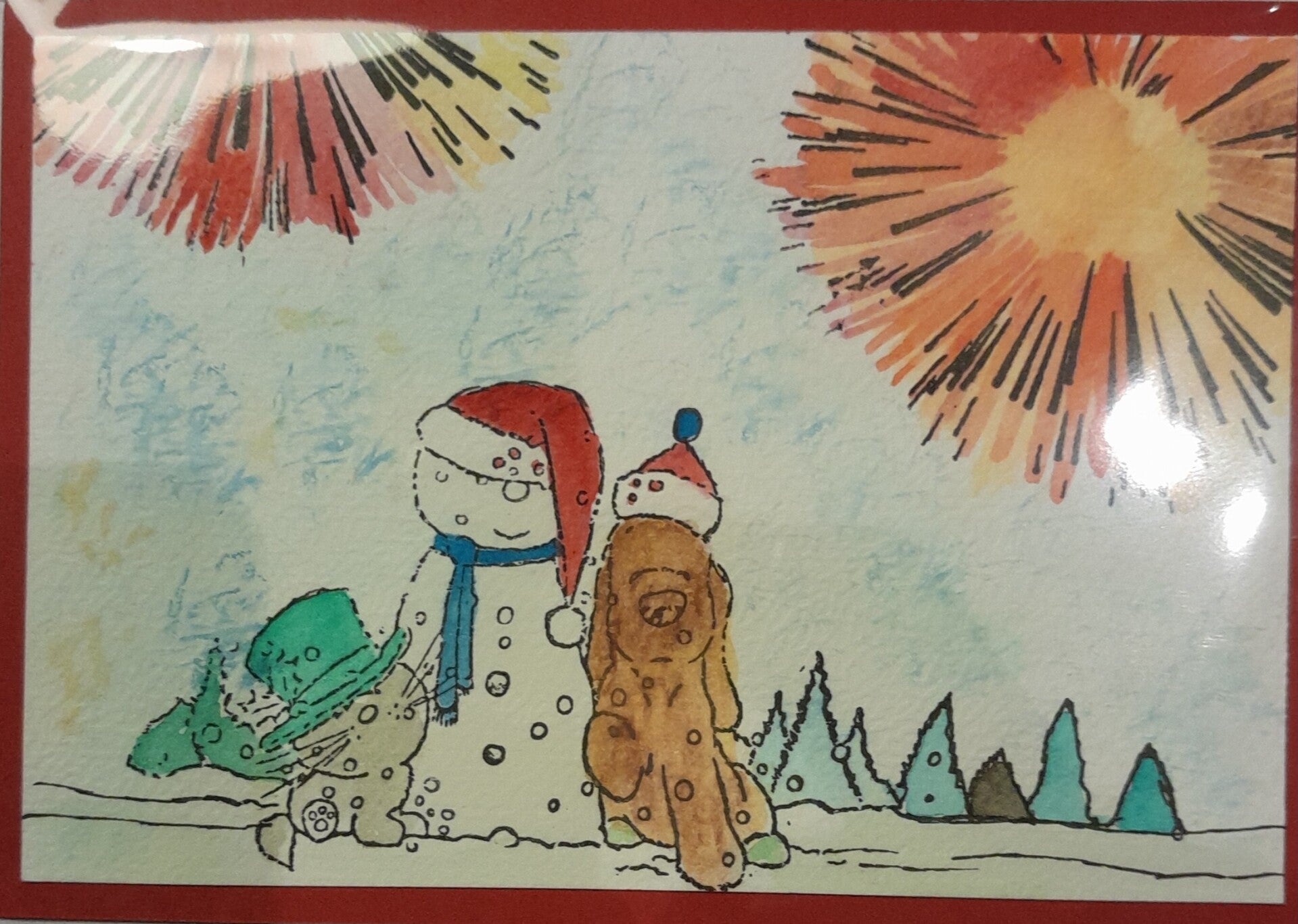 Handgemaakte Kerstkaarten