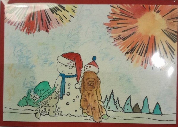 Handgemaakte Kerstkaarten