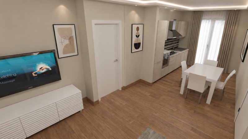 vista cucina