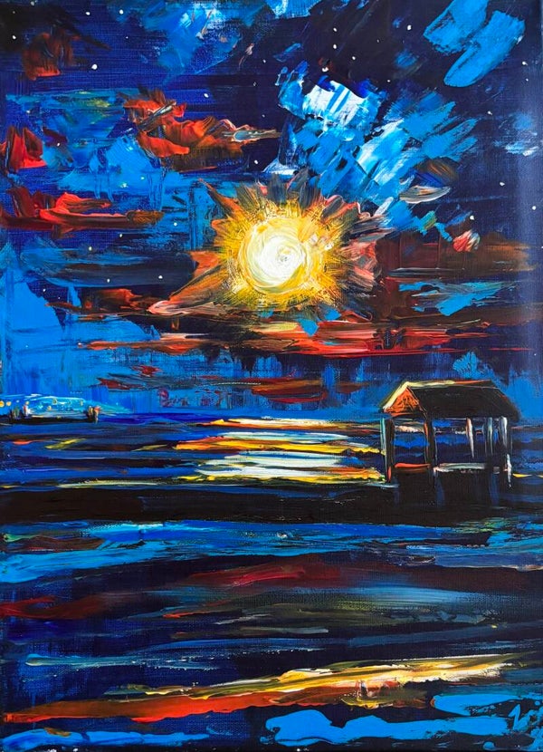 Moonlit Beach