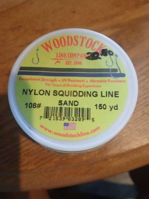 Nylon Squidding Line 180# /  150 YD - SAND
