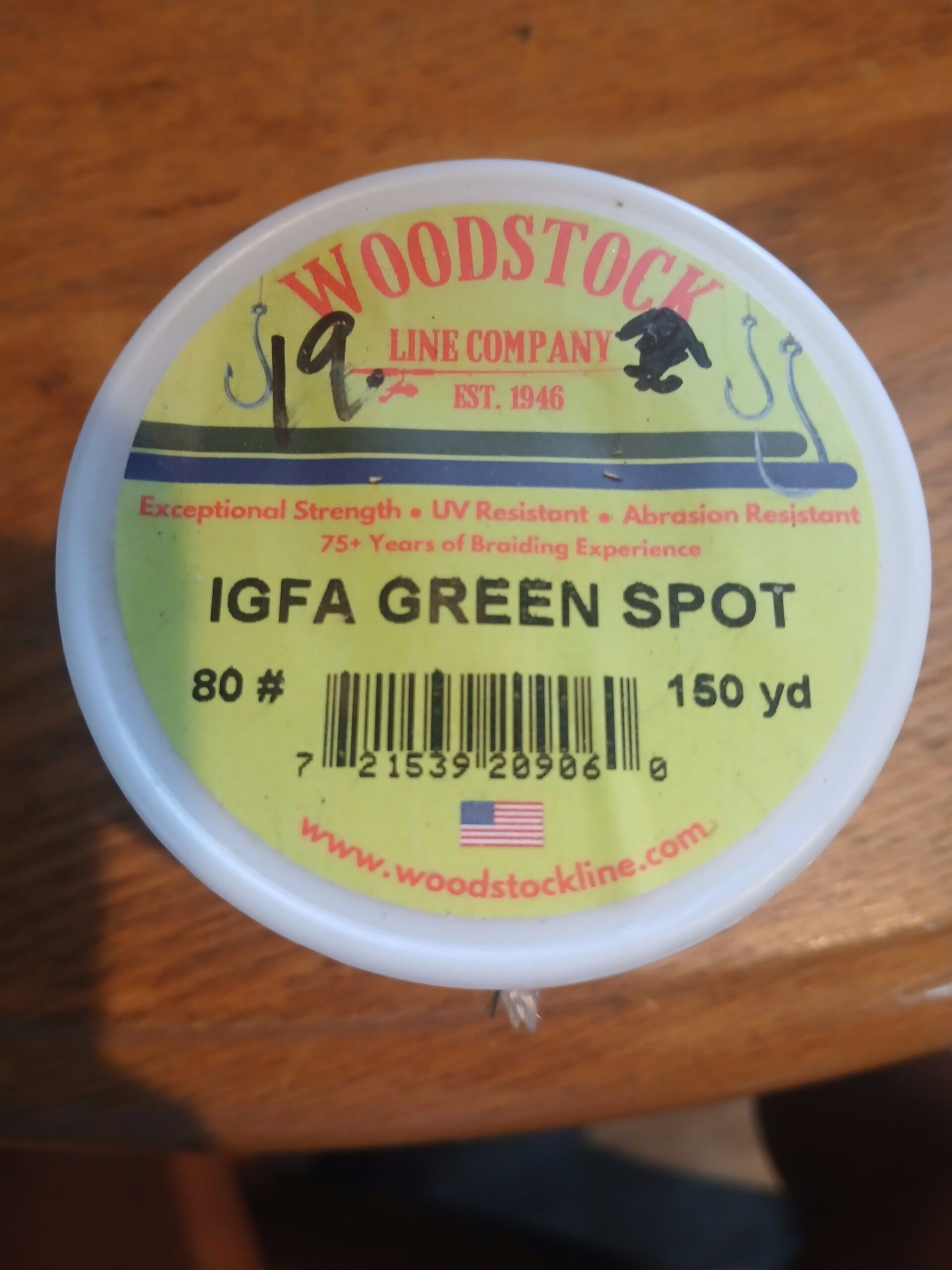 IGFA Green Spot 80# / 150 YD - WHITE