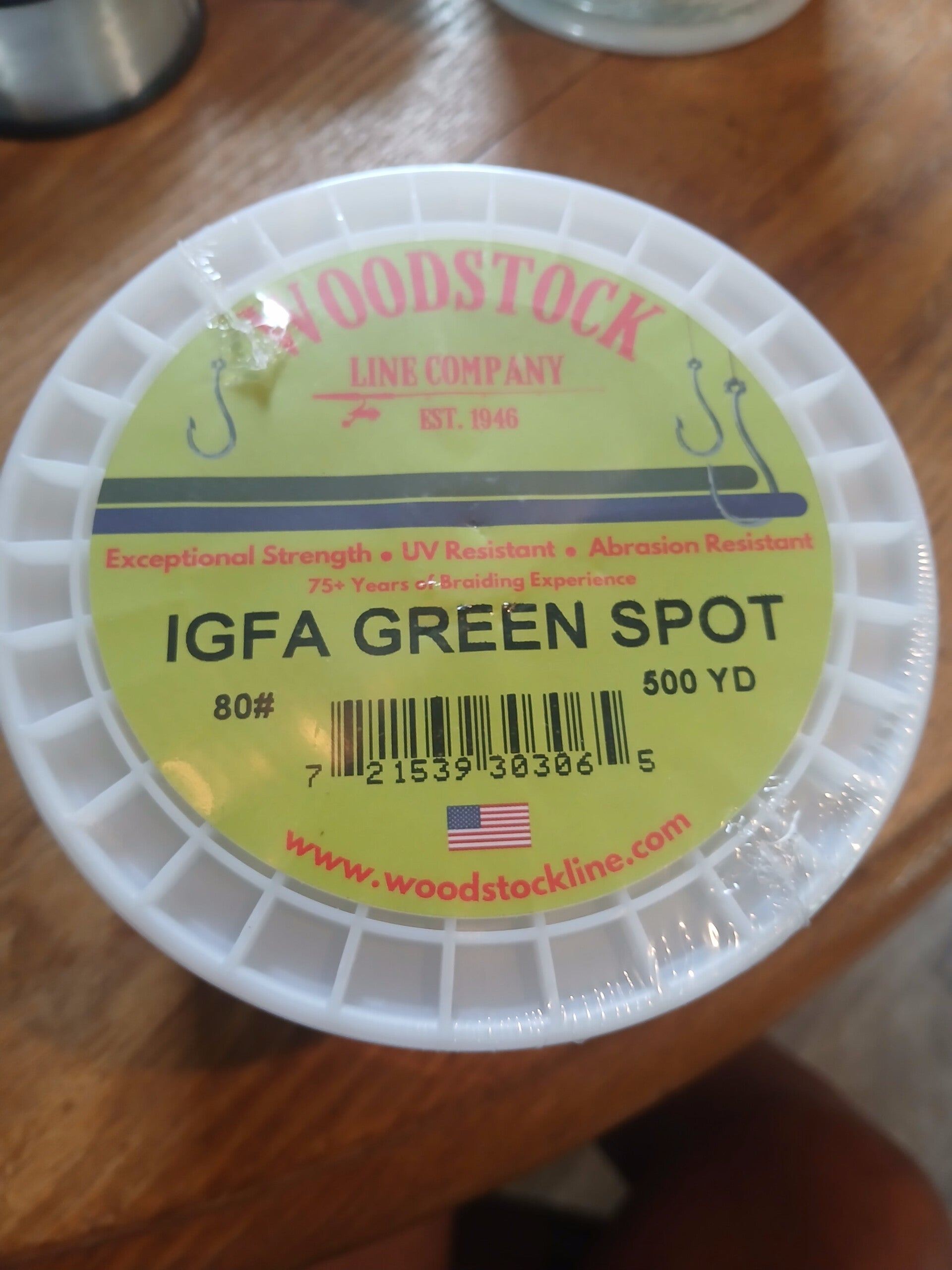IGFA Green Spot 80# / 500 YD - WHITE