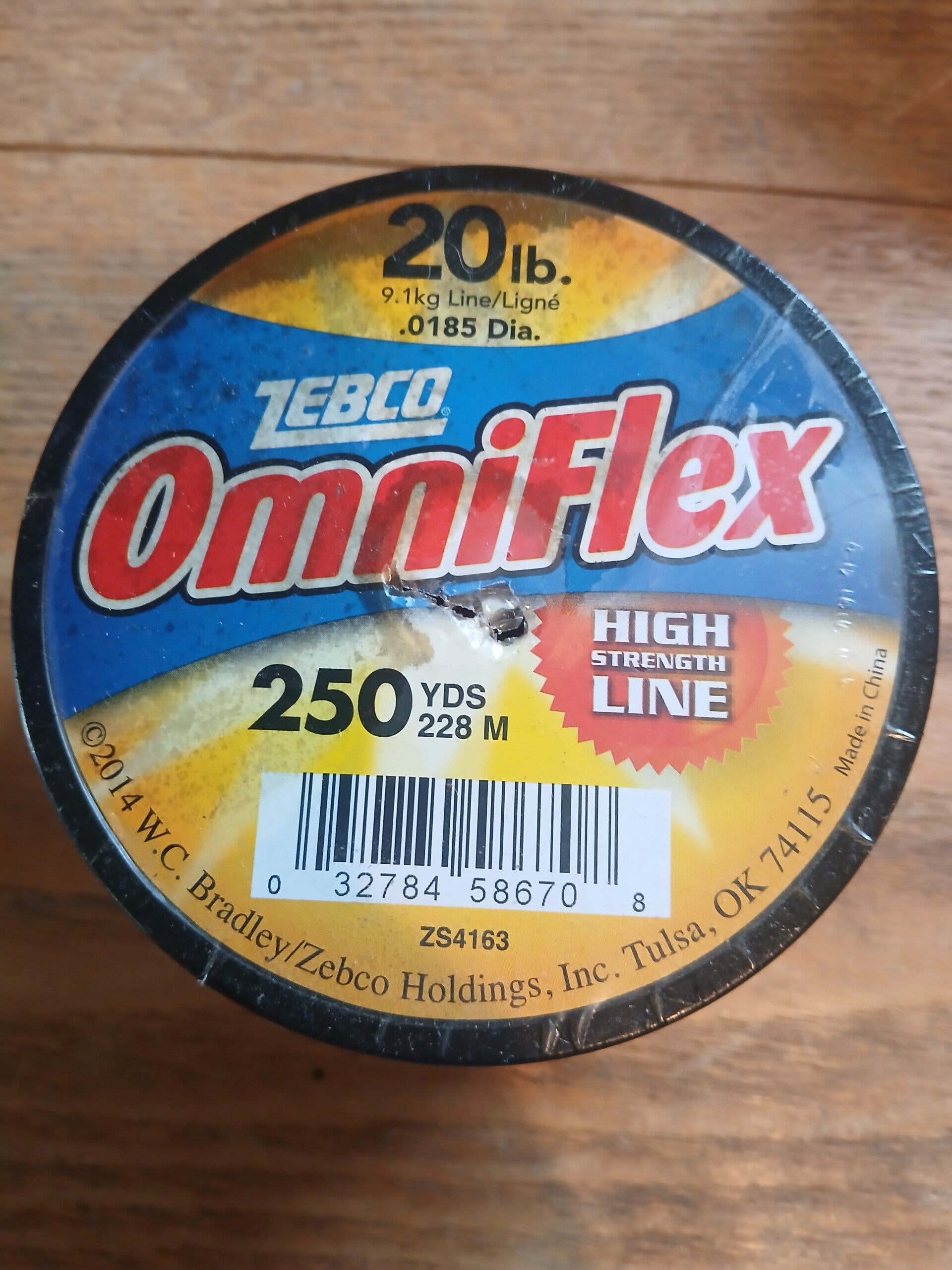 Zebco Omniflex High Strength Fishing Line 20# / 250 YD