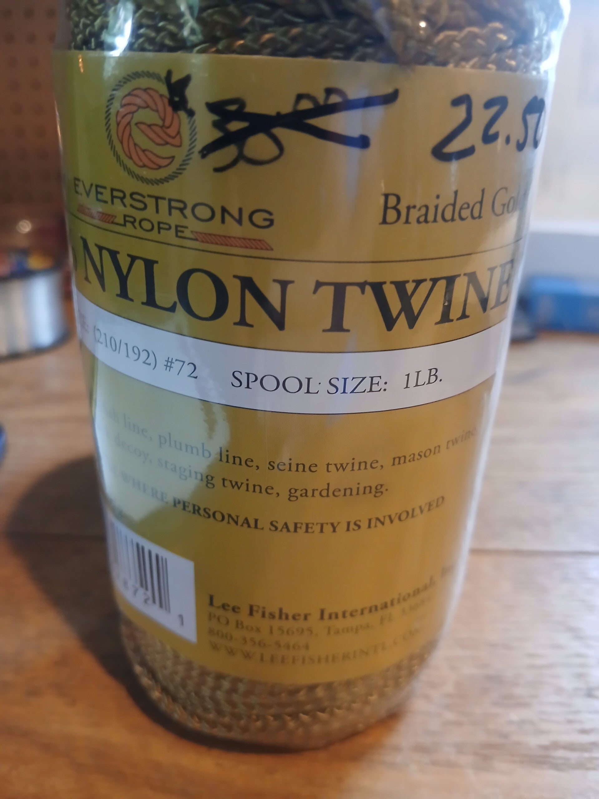 100% Nylon Twin (210/192) #72 - Spool Size 1 IB