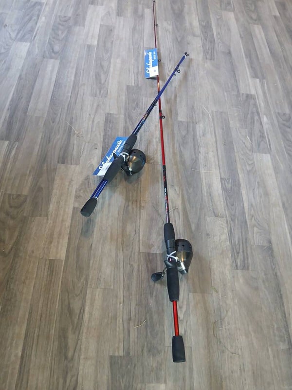 Shakespeare 2 Piece Fishing Pole Medium Line Weight 6-12 LBS