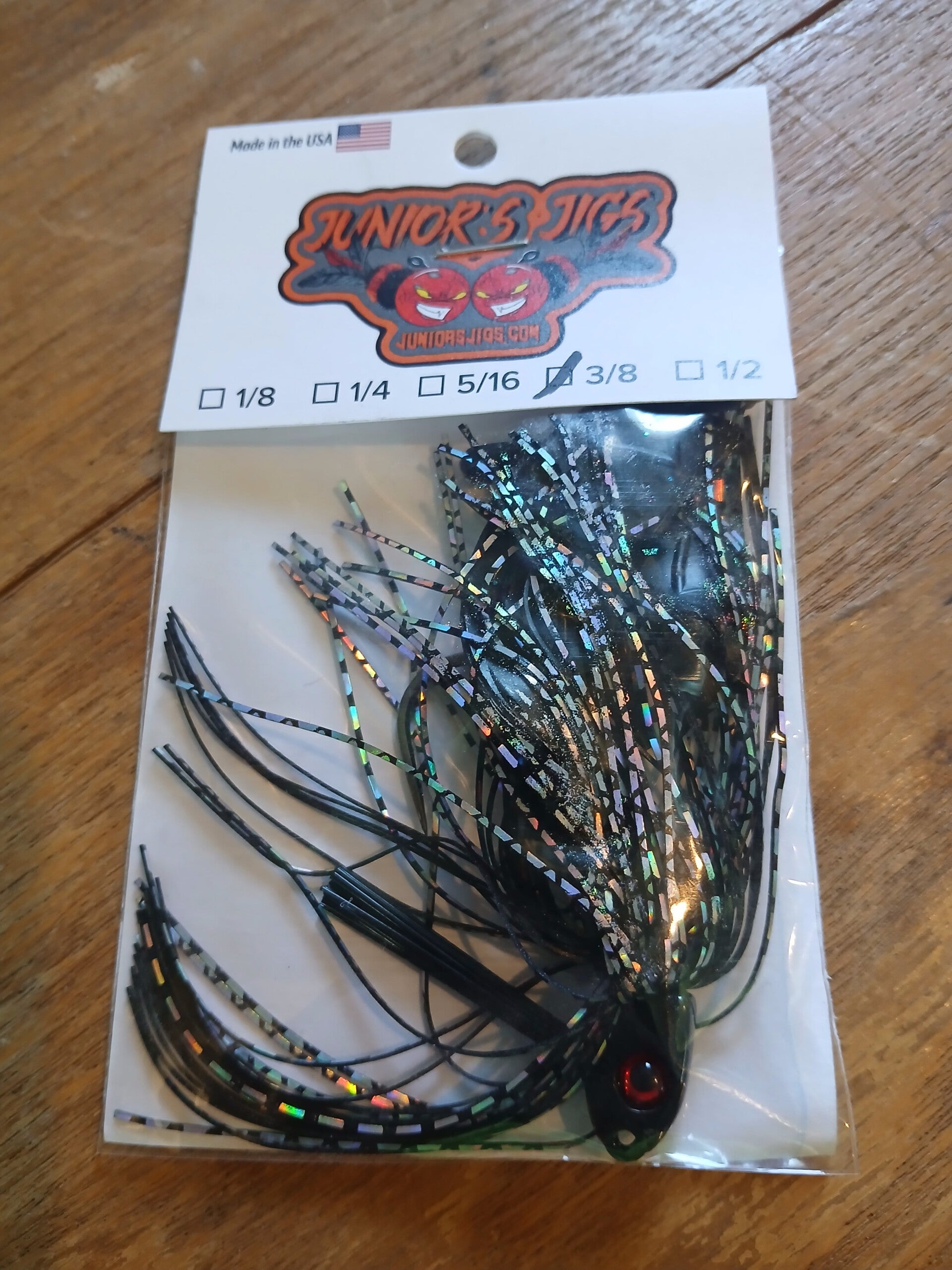 Jr's Jigs 3/8s - Multi Colored