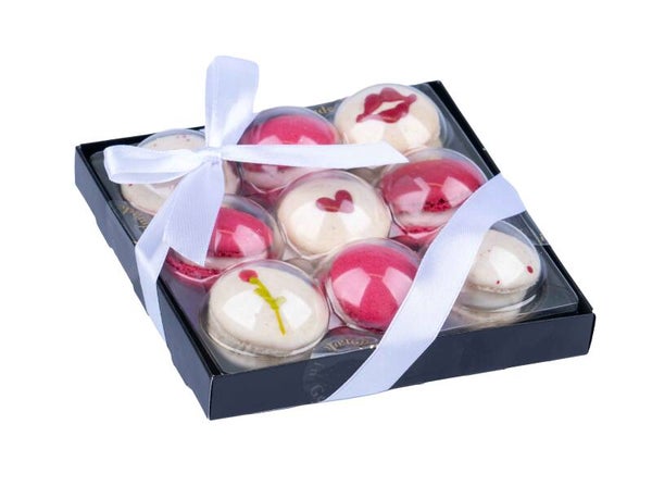 Präsentpackung Macarons Liebe - 6,88€/Stück