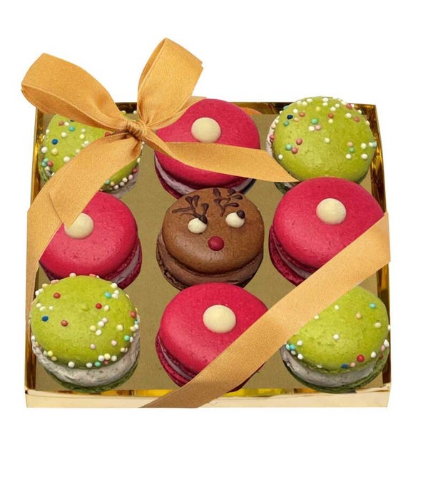 Präsentpackung Macarons Weihnachtlich - 6,88€/Stück