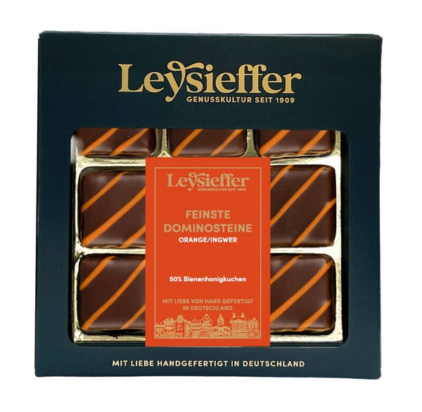 LEY FEINSTE DOMINOSTEINE ORANGE INGWER 125g - 4,95€/Stück