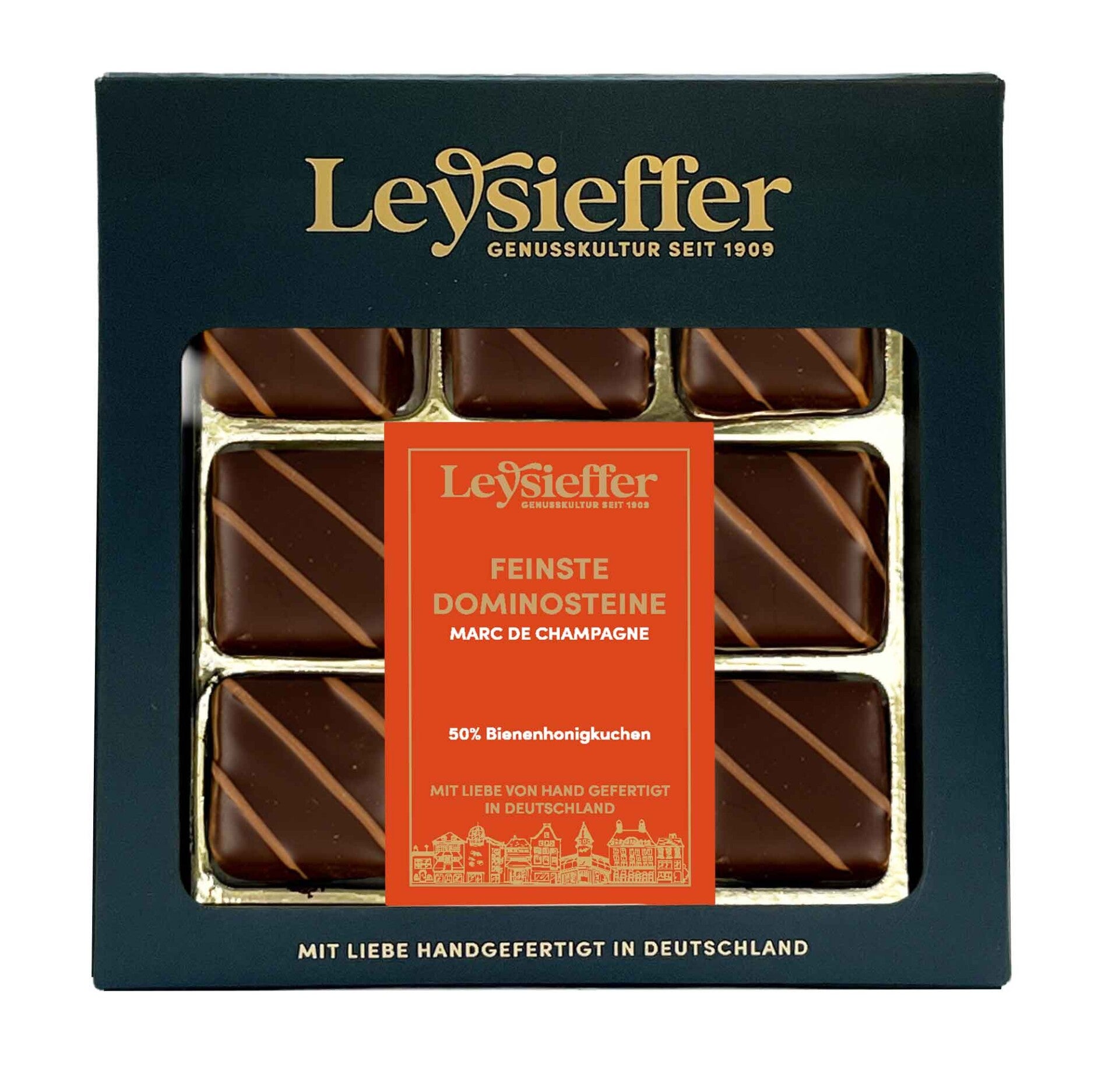 LEY FEINSTE DOMINOSTEINE DIE CHAMPAGNER 125g - 4,95€/Stück