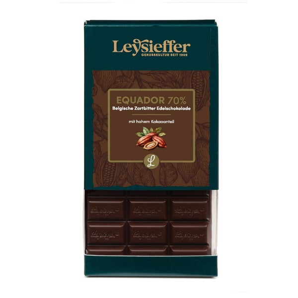 LEY TAFELSCHOKOLADE EQUADOR 70% - 4,35€/Stück