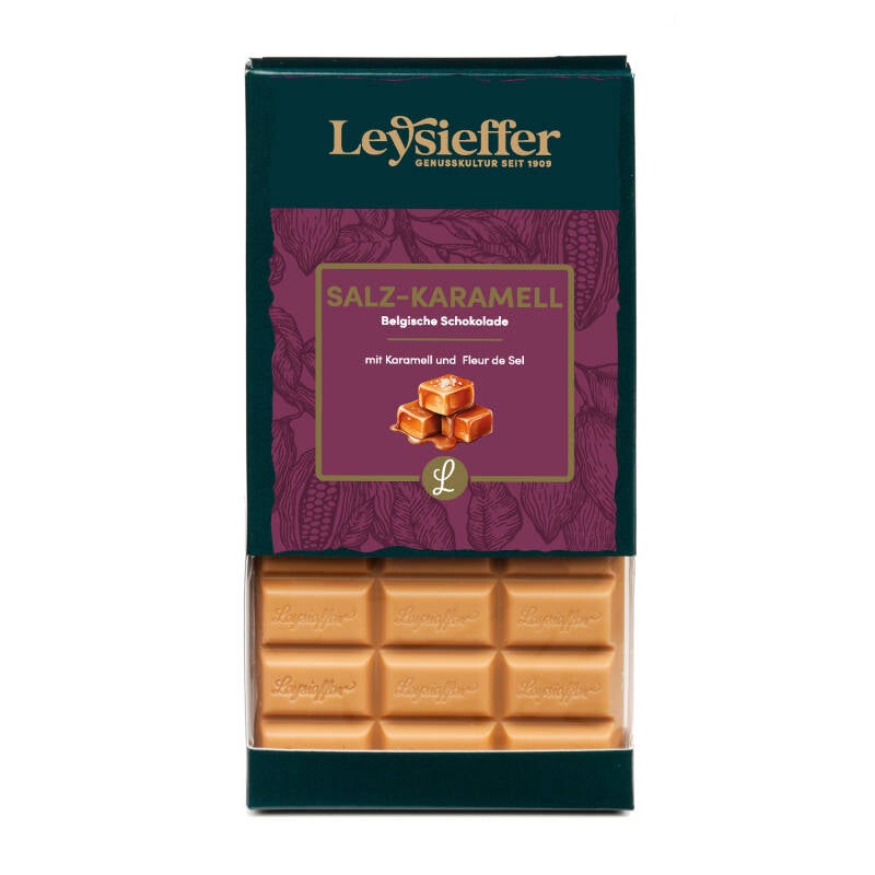LEY TAFELSCHOKOLADE SALZ-KARAMELL  - 4,35€/Stück