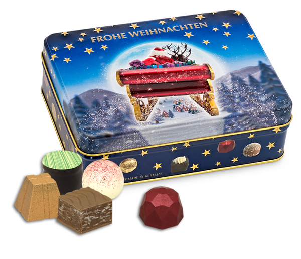 Präsentdose Frohe Weihnachten - 7,99€/Stück