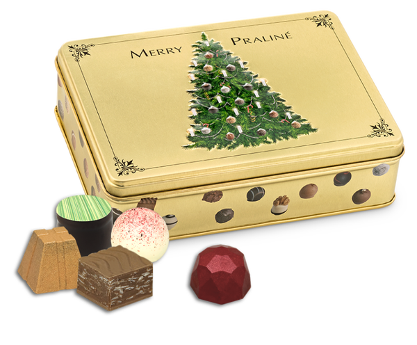 Präsentdose Merry Praliné - 7,99€/Stück