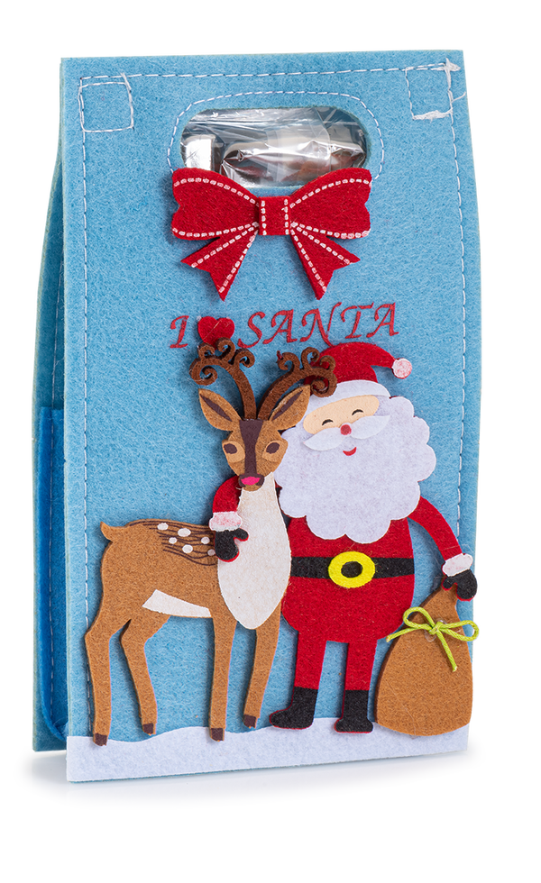 Filztasche I love Santa - 5,98€/Stück